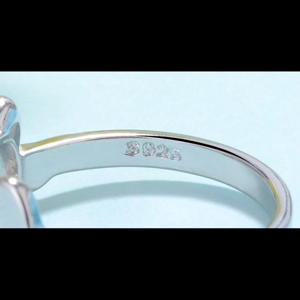 Cat smiley Ring Adjustable New Sterling silver - Picture 6 of 6